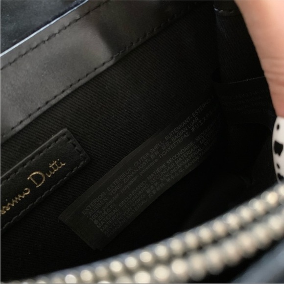 Massimo Dutti Velvet Cross Body Purse - EUC - Picture 7 of 10